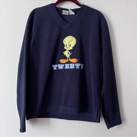 Warner Bros. Tops - Vintage Tweety Bird Sweatshirt Looney Tunes